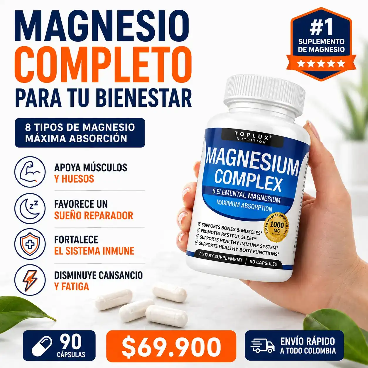 Magnesio Complex — presentación del producto