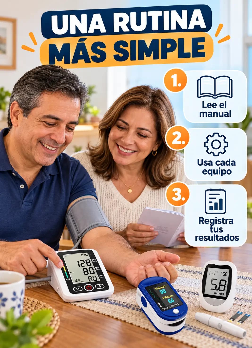 Rutina de uso responsable del Super Kit en casa